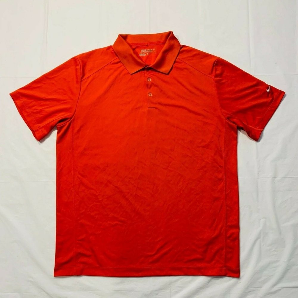 Nike Golf‎ Dri Fit Golf Polo Shirt Tour Performance Short Sleeve XL